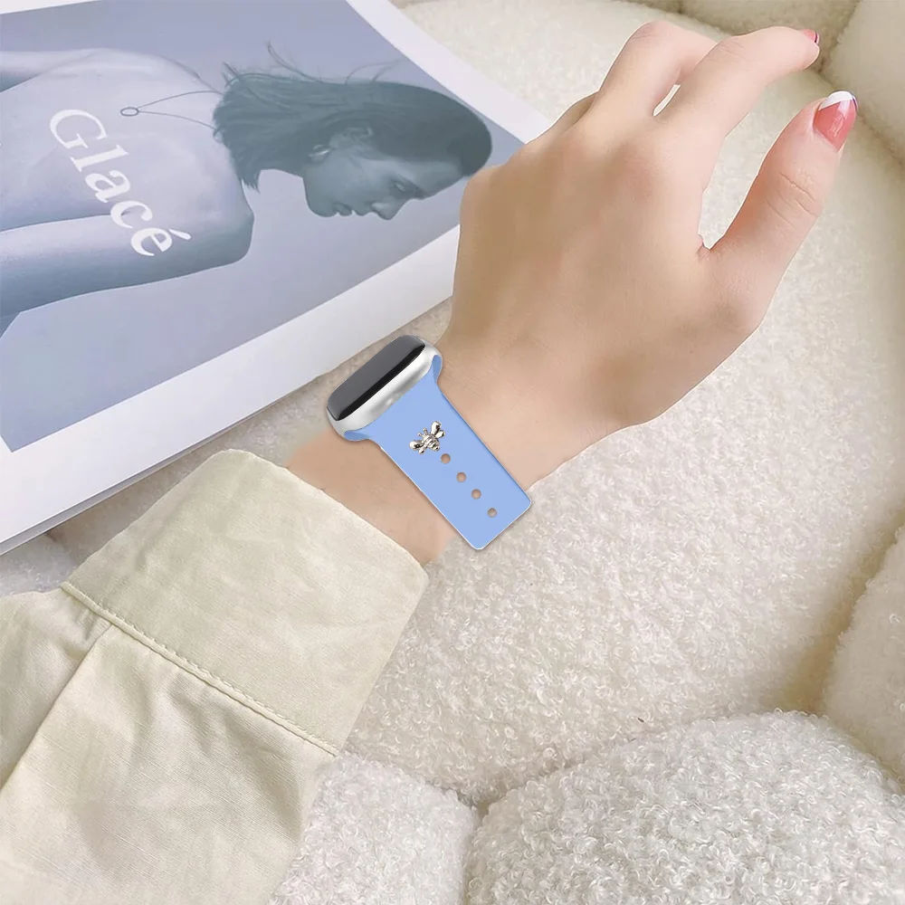 Fashionable Bee Design Watchband Accessory