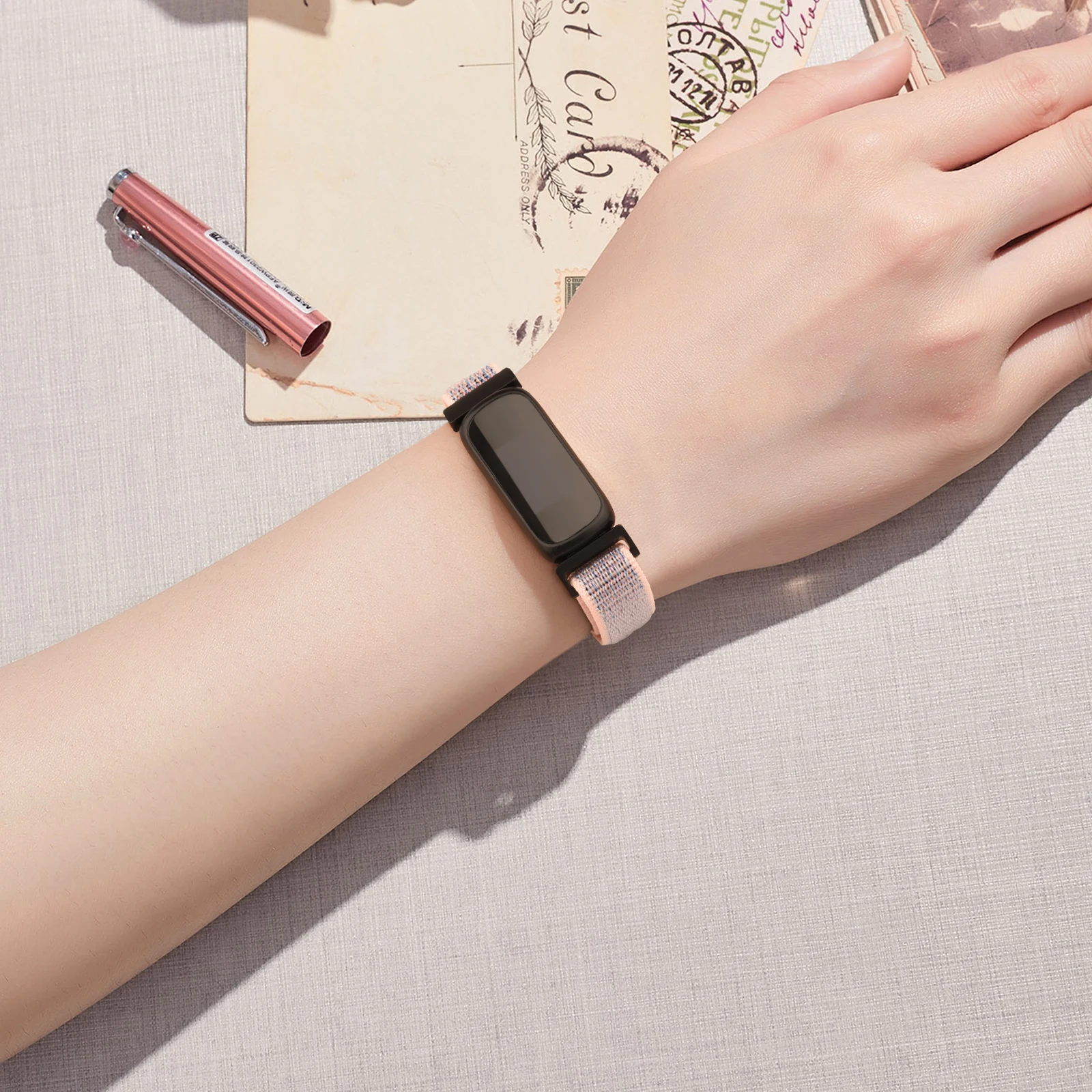 Nylon Band Voor Fitbit Inspireren 3 Horlogeband Verstelbare Vervangende Horlogeband Polsband Accessoires Sport Smartwatch Correa