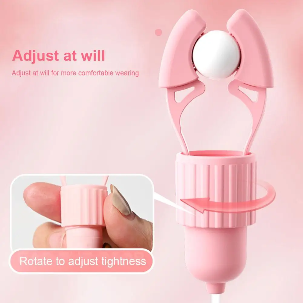 Pink Vibrating Clitoral Clip for Women Adult Masturbator
