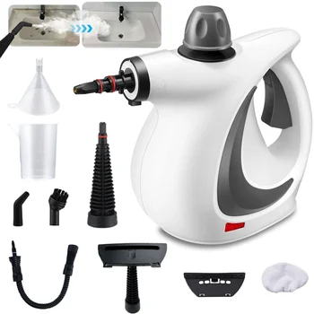 Household pressurized handheld steam cleaning machine,powerful water pump,9accessories,sterilization,stain removal,deodorization 1