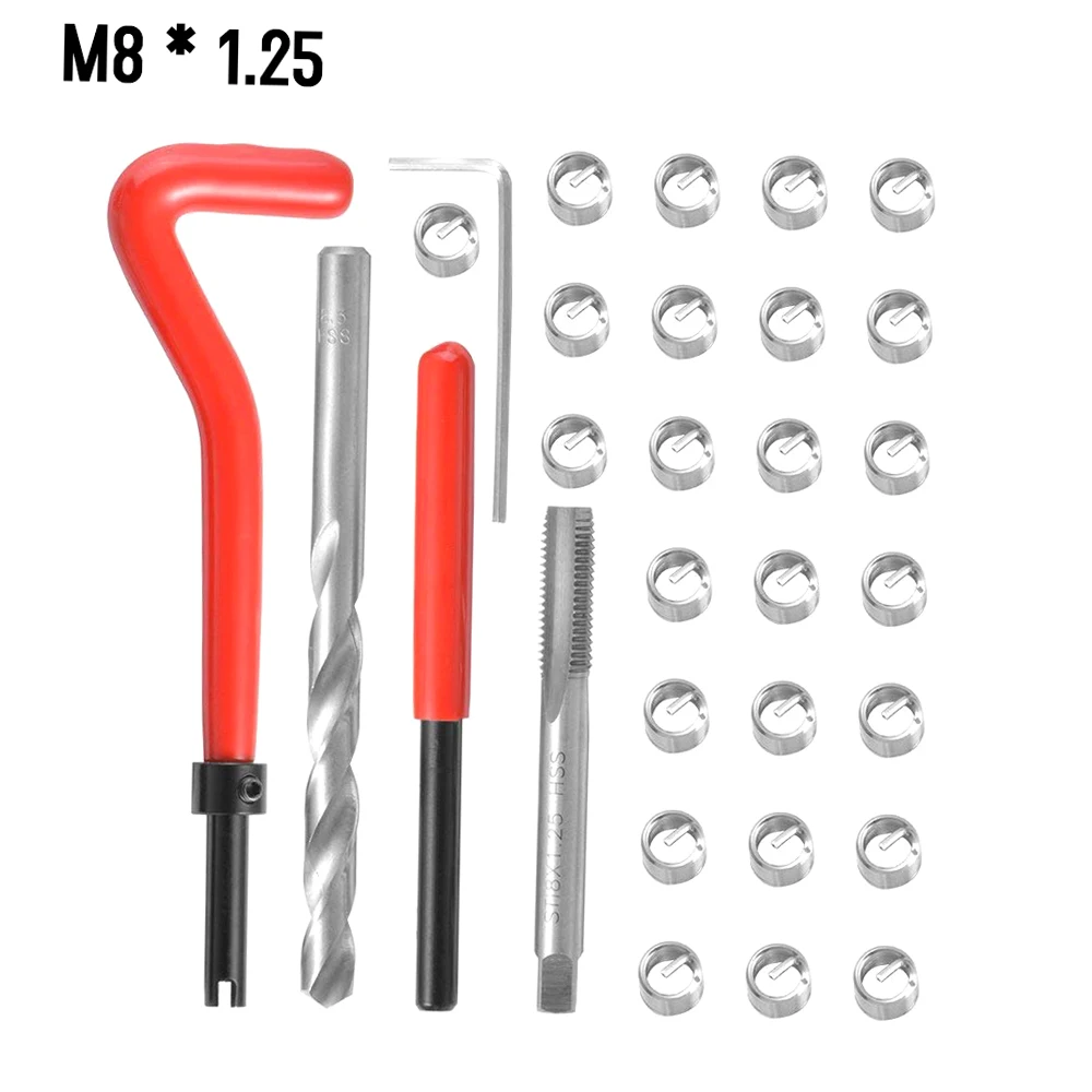 Set Riparazione Filettature M10x1,5 - Kit Completo Per Filettature Interne In Metallo E Alluminio - 3
