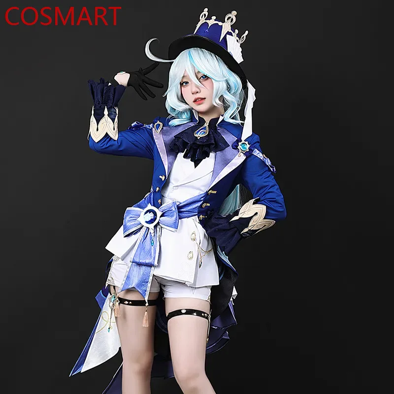 

Focalors Cosplay Costume Game Genshin Impact Cosplay Suit Party Clothing Halloween Carnival Uniforms Anime Outfits Custom Made