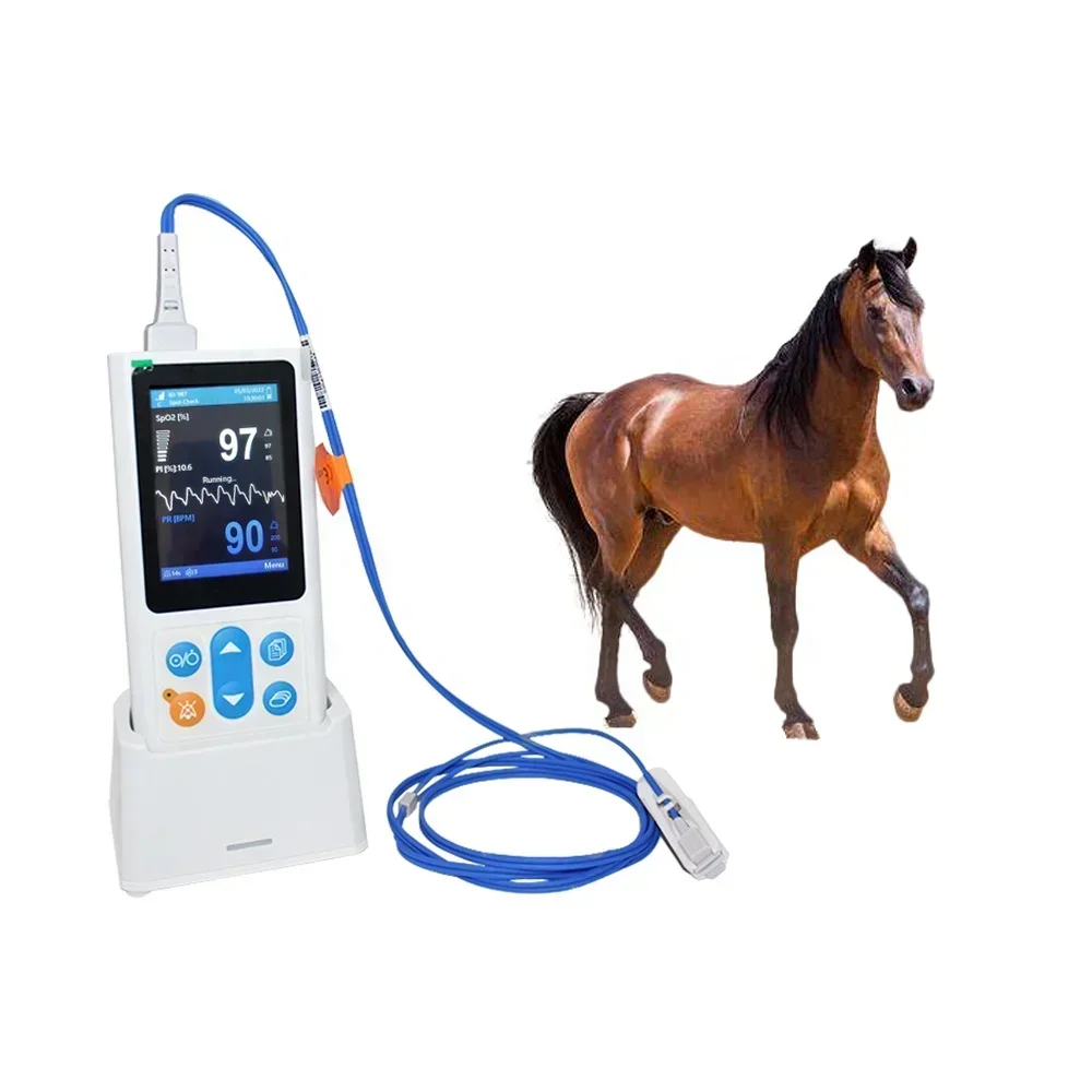 7027-6e86cb.jpg Oxímetro de pulso portátil veterinario de alta precisión con clip para monitorización de oxígeno en sangre y pantalla LCD de 3,5 pulgadas