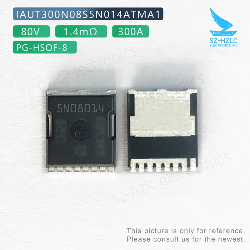 

IAUT300N08S5N014ATMA1 N-CH 80V MOS 300A 1.4mOhm PG-HSOF-8 5N08014 toll-8 Discrete Component Automotive Grad MOSFET IAUT300N08S5N