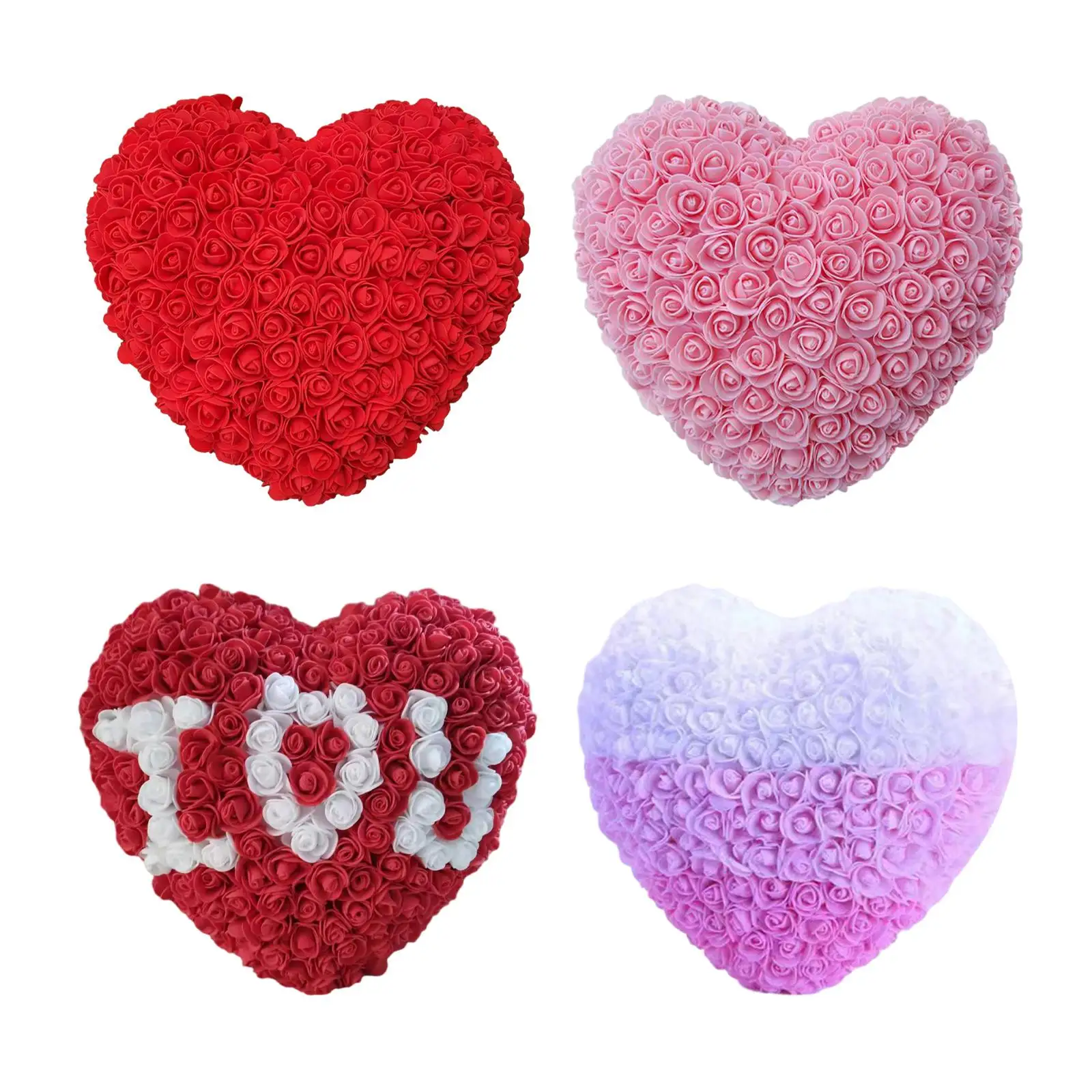 Valentine's Day Rose Heart Rose Flower Valentines Gifts Preserved Roses for Wife Daughter Girlfriend Friend Her Anniversary