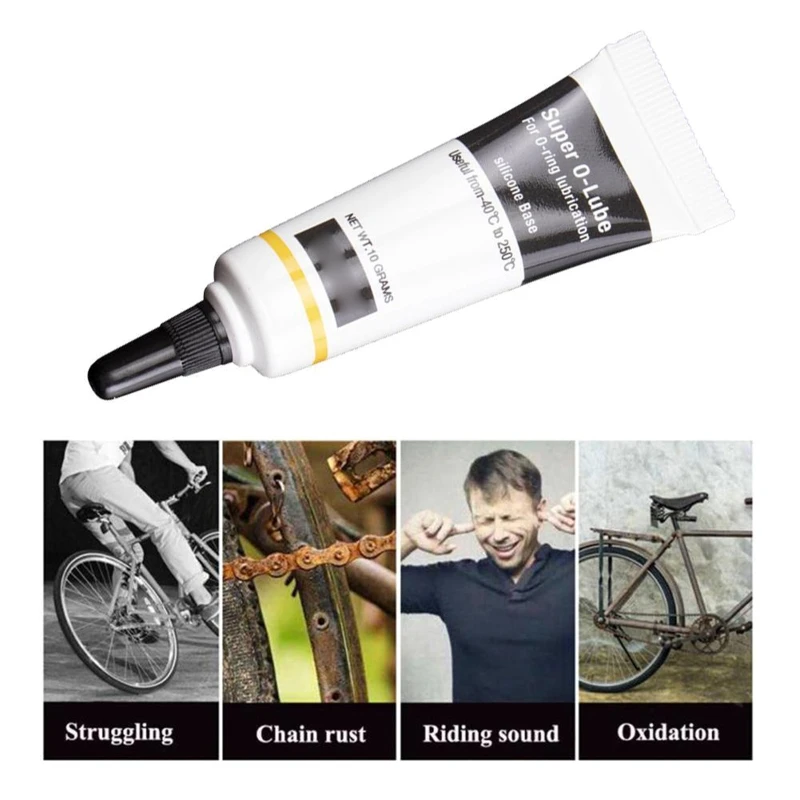 Waterproof Silicone Lubricant Grease for Faucet O-Rings High and Low Temperature Resistant Grade 0.35 oz Tube