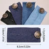 1/2/4 Extension Buttons for Pant Long Buckle Hook Stretch Adjustment Waist Buckle Extension Quilting Supplies 1