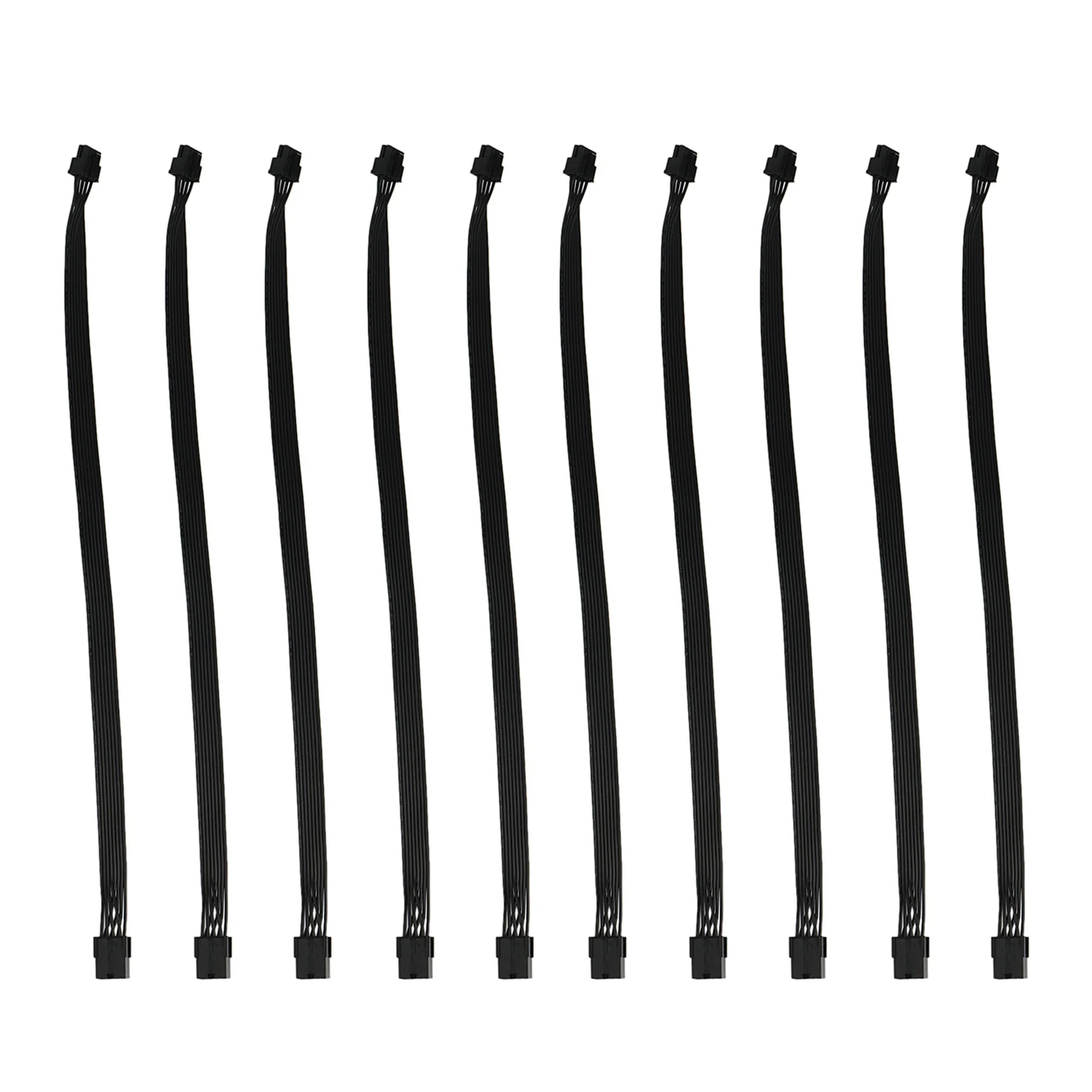 

10 шт./лот PCIe 8-контактный 8-контактный (6 + 2) PCIe Express (PCIe) удлинительный кабель питания для видеокарты, 50 см