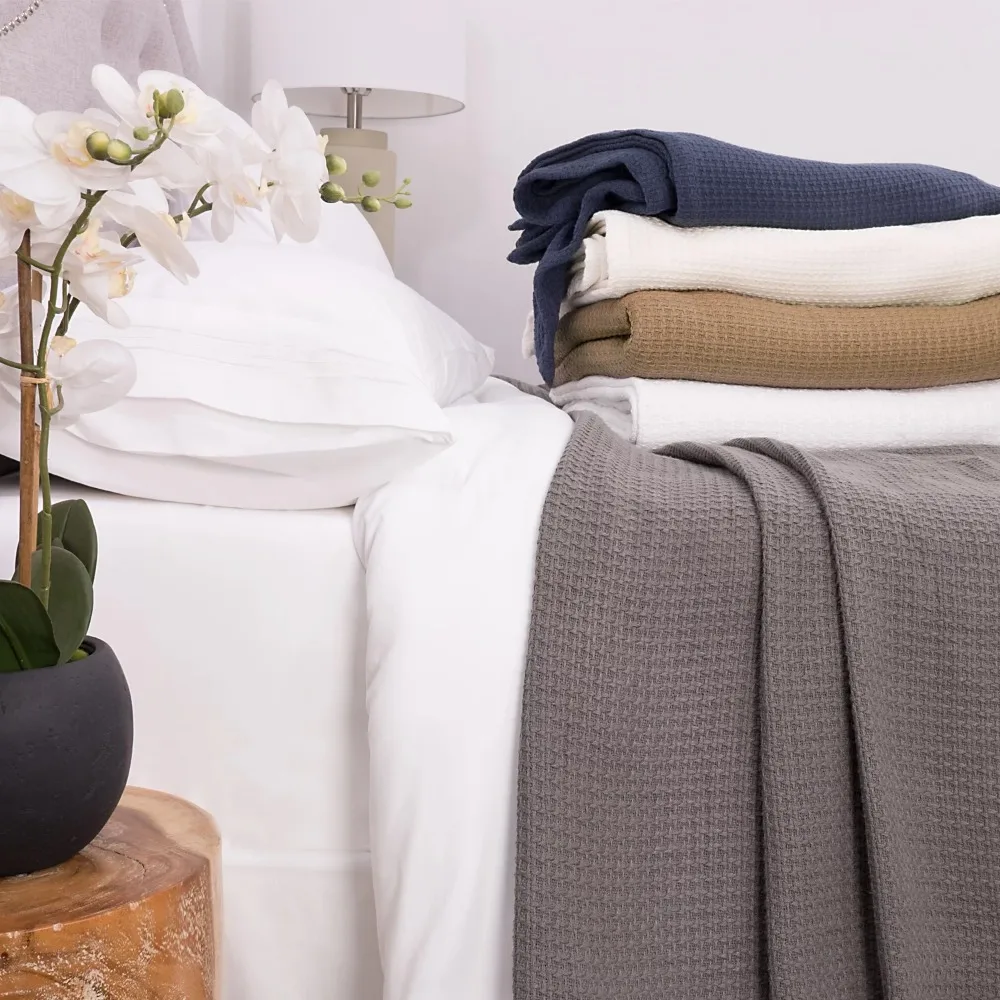 

100% Cotton Woven Blanket Warm Winter Blanket Free Shipping Sofa Blankets for Decorative Sofa Lightweight Breathable Design Home