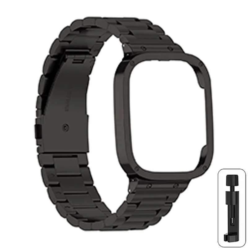 Stainless Steel Metal Strap with Protective Cover