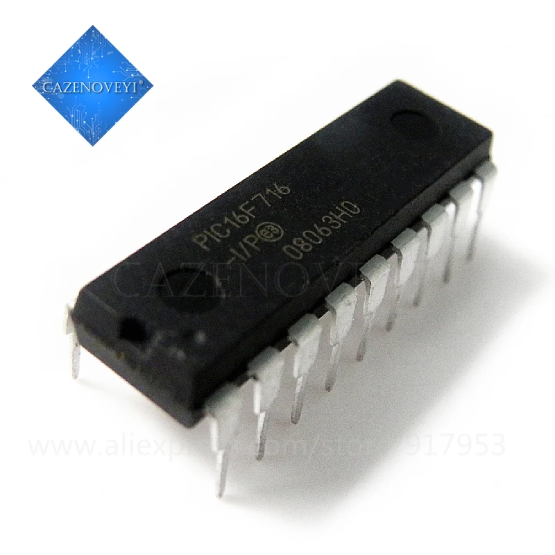 

1 шт./партия Φ/P PIC16F716 16f716 DIP-18 новая Оригинальная Φ