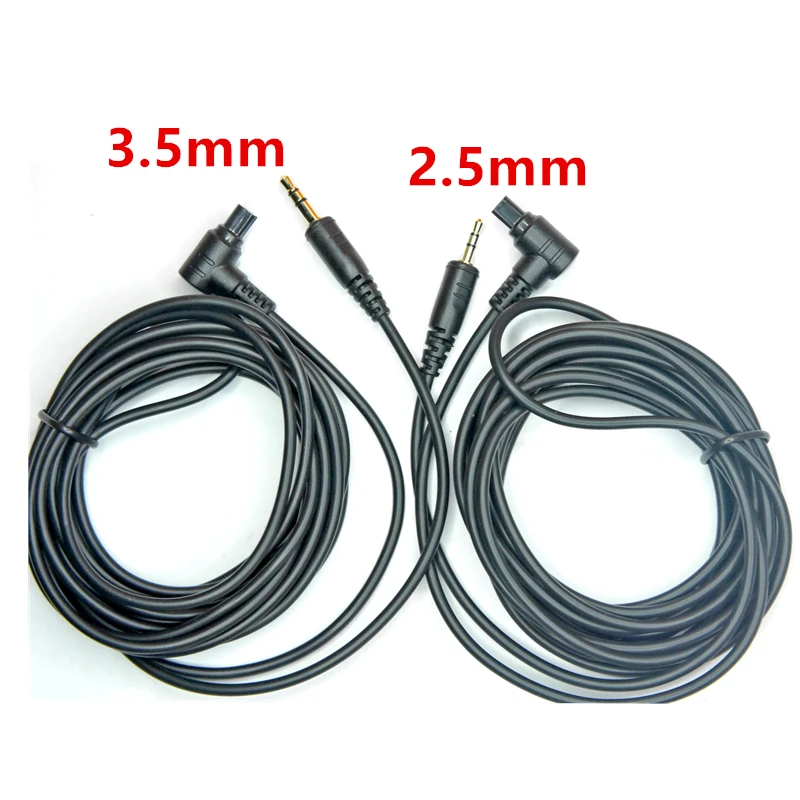 VBESTLIFE Camera Shutter Release Cable, 2.5mm To C3, For Canon 6D, 5D3, 7D, And More