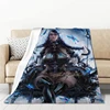 Bayonetta Game Blanket Fleece Blankets and Throws Plush Furry Bedspread on the Bed Microfiber Bedding Throw Knee Sofa Bedspreads 3