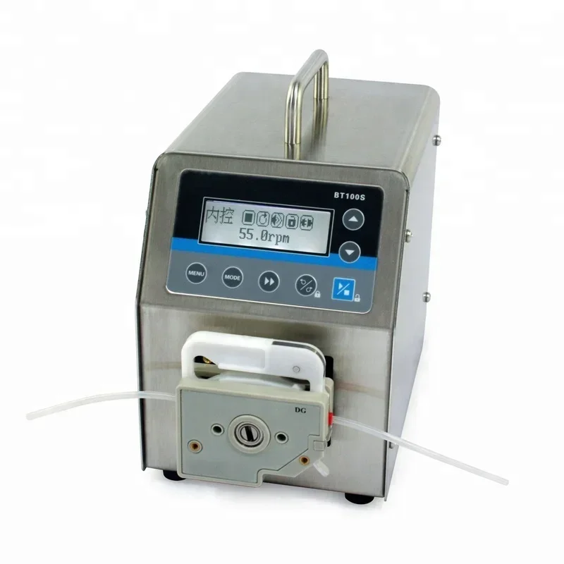 600rpm Peristaltic Dosing Pump for Pharmaceutical Industries bt600f intelligent dispensing peristaltic pump dosing
