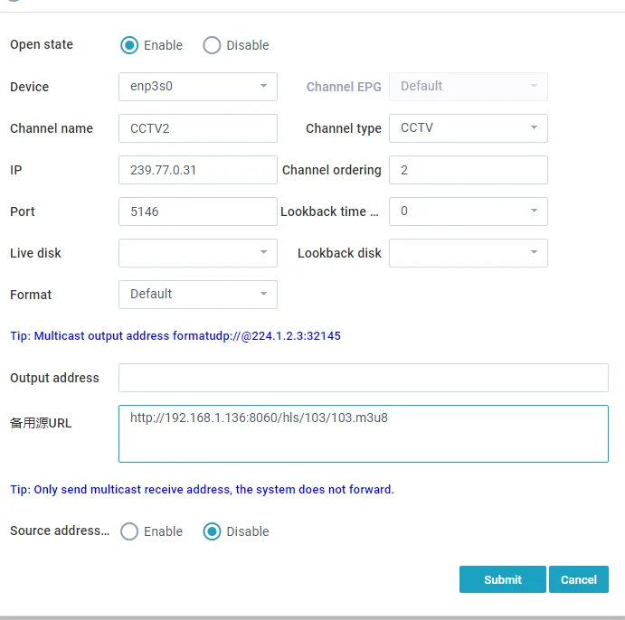 Protokoll konvertierung Mini-Streaming IPTV-Server Hotel Internet-TV-System http udp rtp rtsp zu hls iptv Gateway udp zu hls – Detail 7