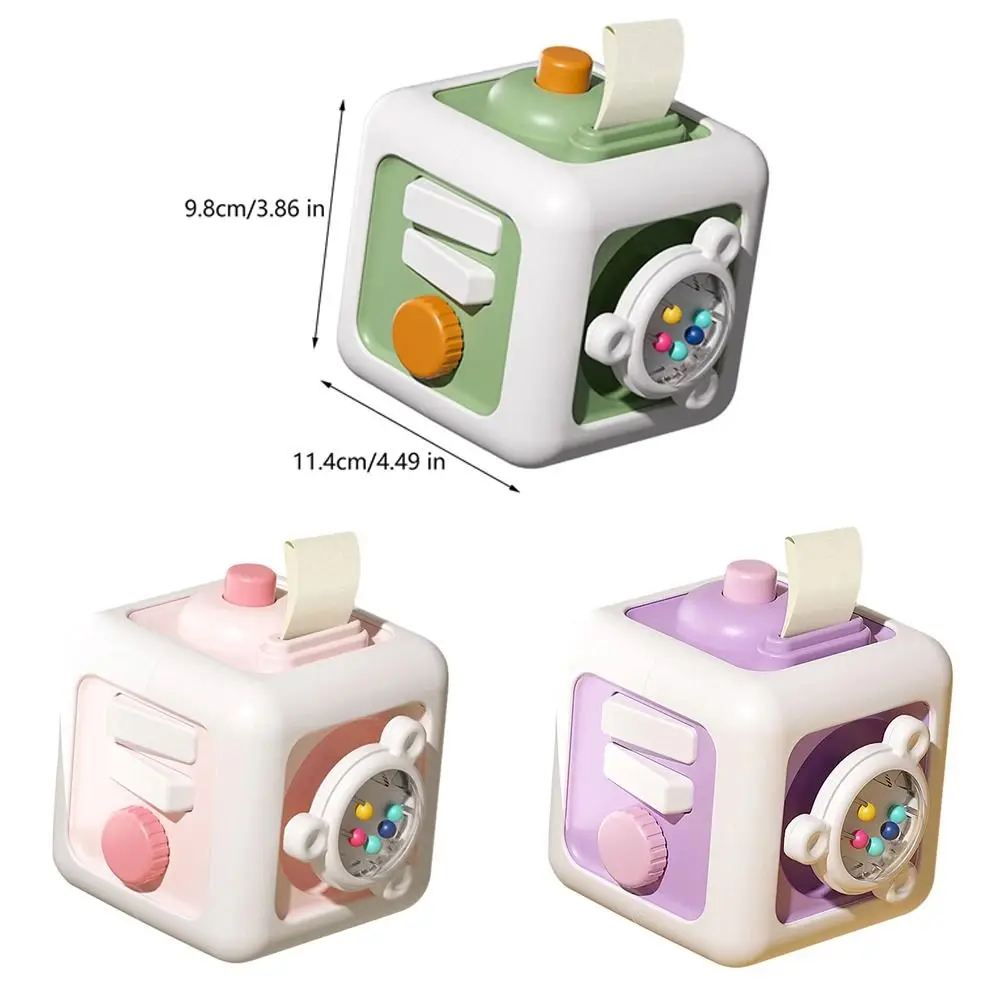 Fine Motor Toy Early Education Activity Cube Drawer Switches Educational Montessori Sensory Toy Plastic