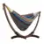 Free shipping Cotton Hammock with Solid Pine Arc Stand - Blue 102