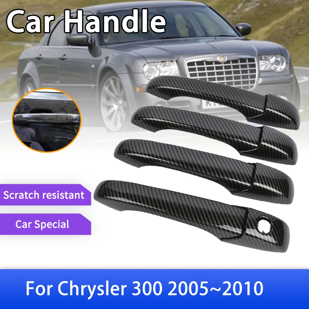 Copri Maniglia Porta Auto Compatibile con Chrysler 300 300C