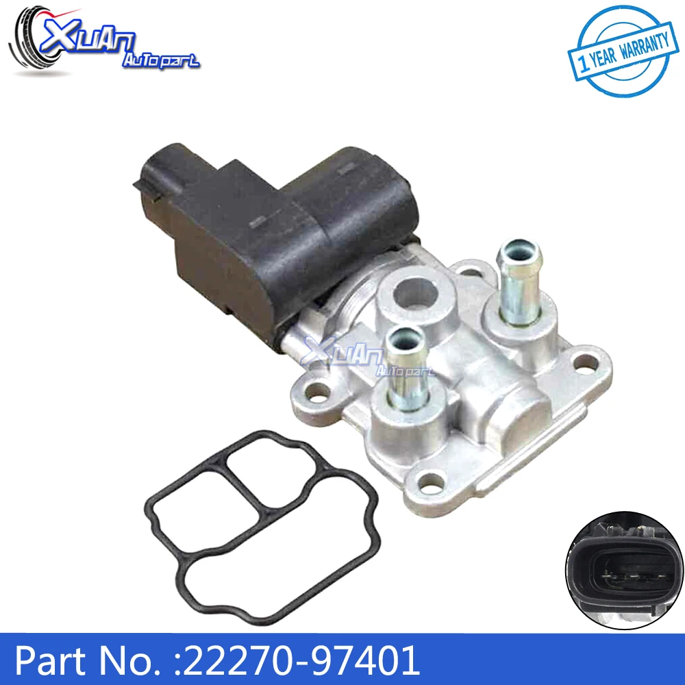 

XUAN Idle Speed Motor Idle Air Control Valve IACV 22270-97401 For Toyota Base Coupe Sedan Convertible 1.5L Suzuki Esteem