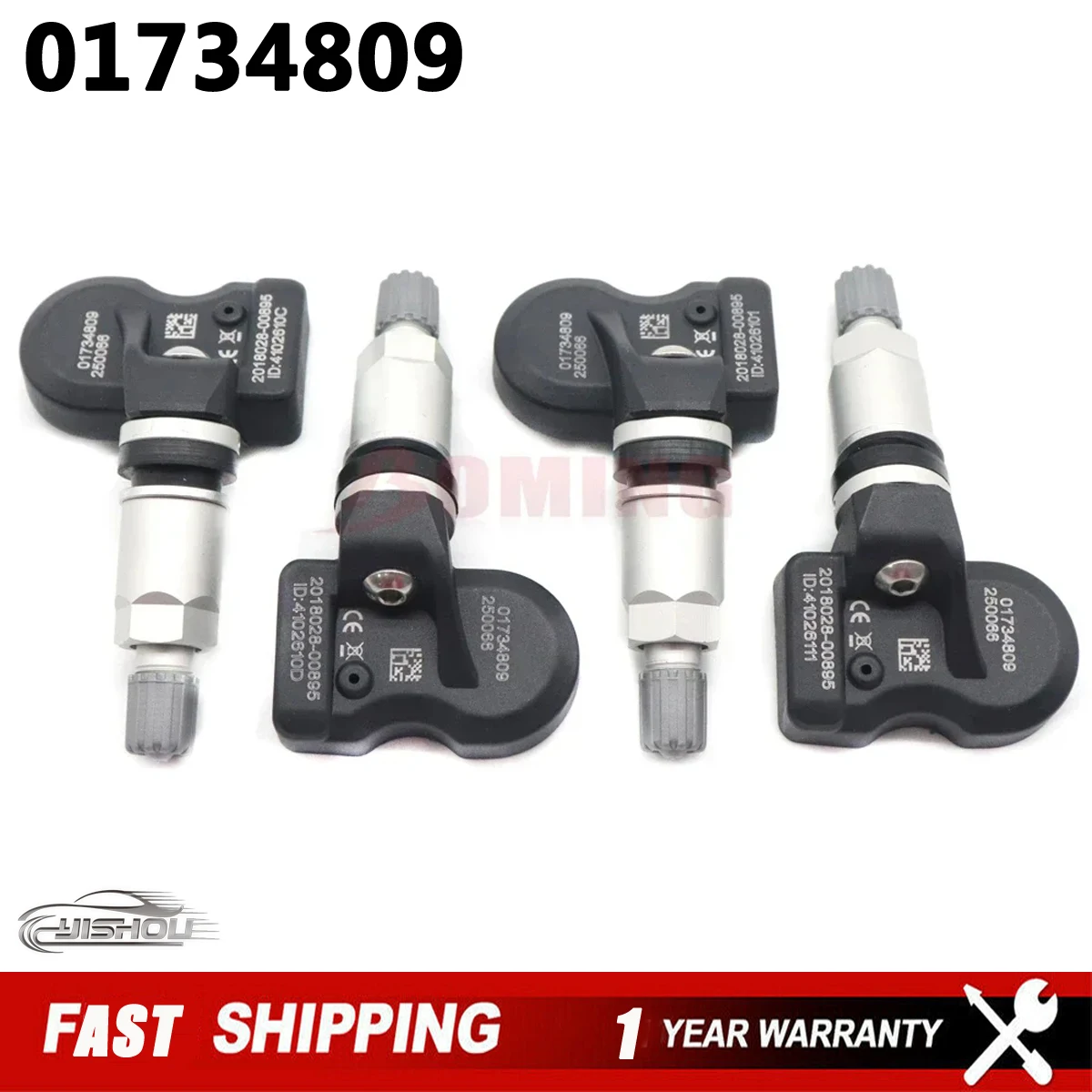 Датчик контроля давления в шинах 01734809 для Geely Emgrand Coolray EV500 EV450 Vision X3 S1 2017-2023 433 МГц TPMS 1017034809 Датчик контроля давления в шинах 01734809 для Geely Emgrand Coolray EV500 EV450 Vision X3 S1 2017-2023 433 МГц TPMS 1017034809