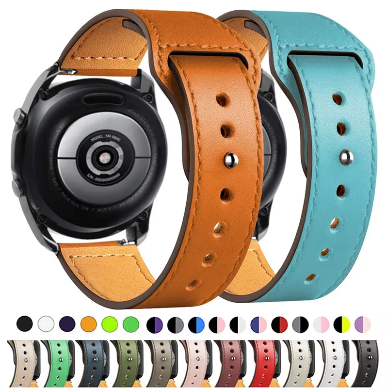 Premium Leather Strap for Smartwatches – Elegant Wristband with Adjustable Fit