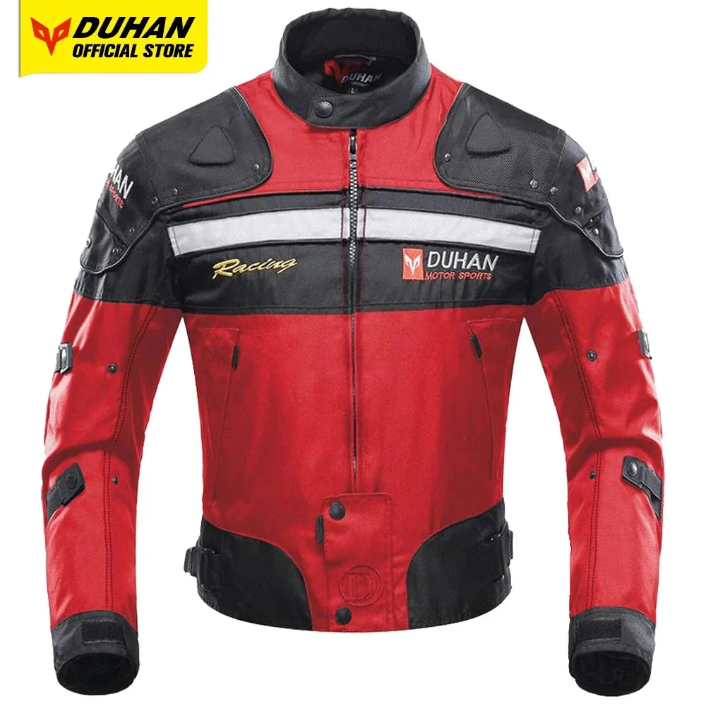 

DUHAN Motorcycle jacket men Protective Moto Jacket Motocross Off-Road Dirt Bike Riding Windproof Jaqueta racing Clothing