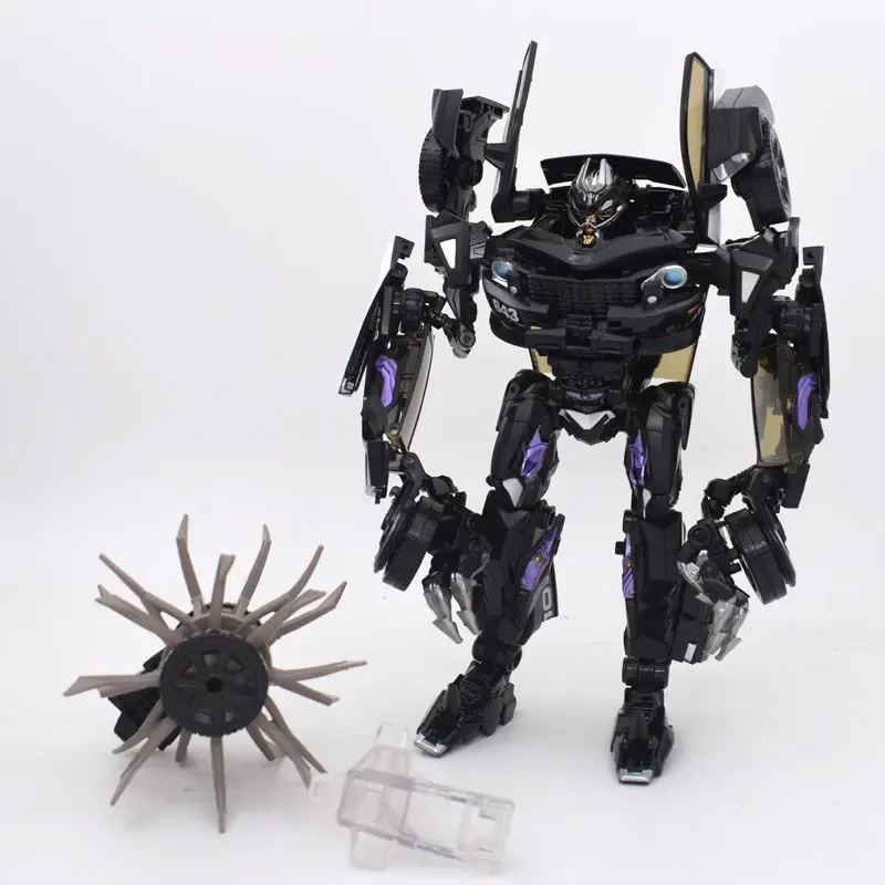 

Black Mamba LS02 LS-02 BMB Transformation Barricade MPM05 Police Model Movie Film Alloy Metal Collection Action Figure Robot Toy