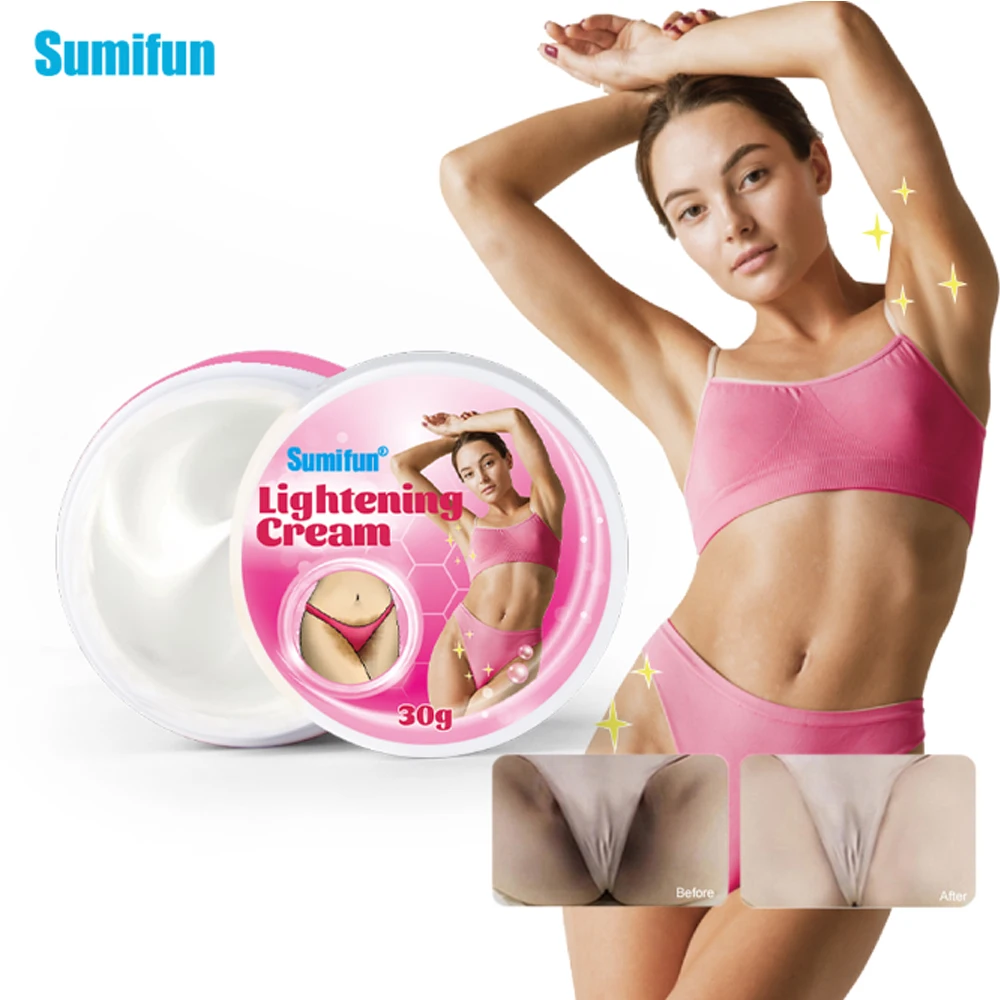 

30G Whitening Cream Private Parts Underarm Whiten Ointment Butt Knee Brighten Inner Thigh Intimate Parts Dark Remove Melanin