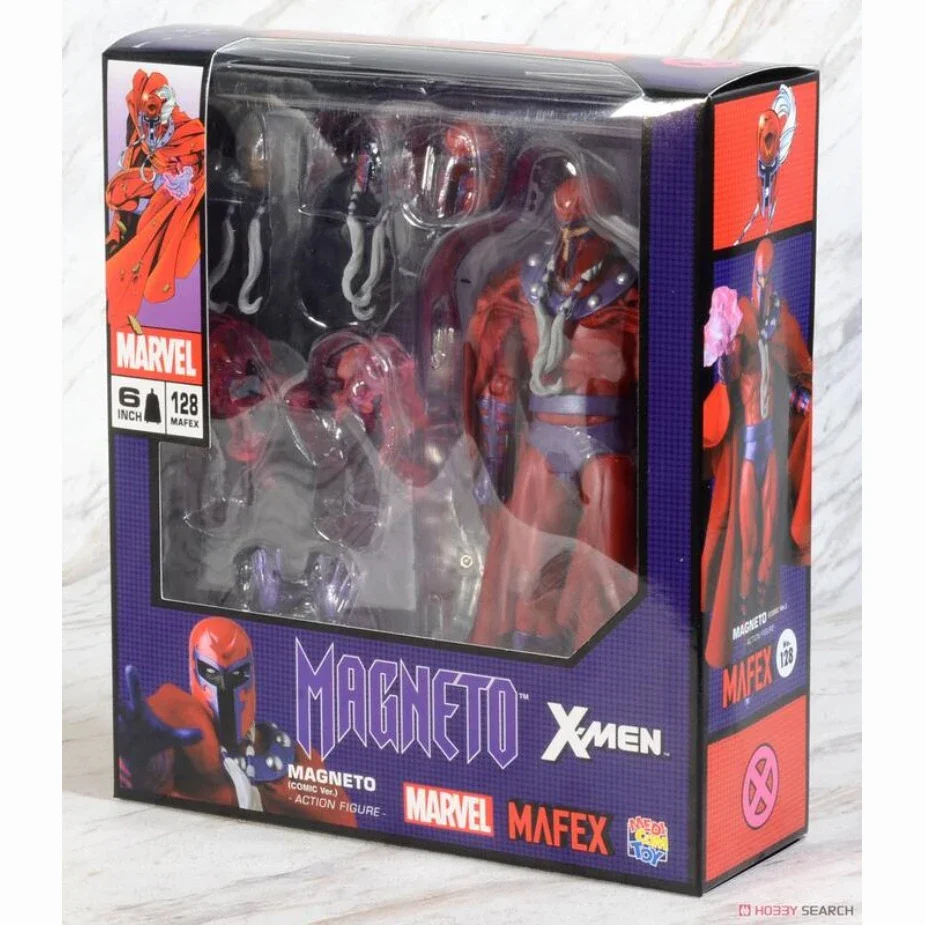 X-MEN MAGNETO MAFEX アクションフィギュア 128 MAFEX MAGNETO COMIC Ver. X-MEN No.128 Medicom Toy from Japan