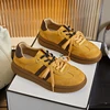 DIMANYU De Training Shoes Women's Real Leather 2024 Fall New Lace Female Sneakers Thick Sole casual female Forrest Gump Shoes 5