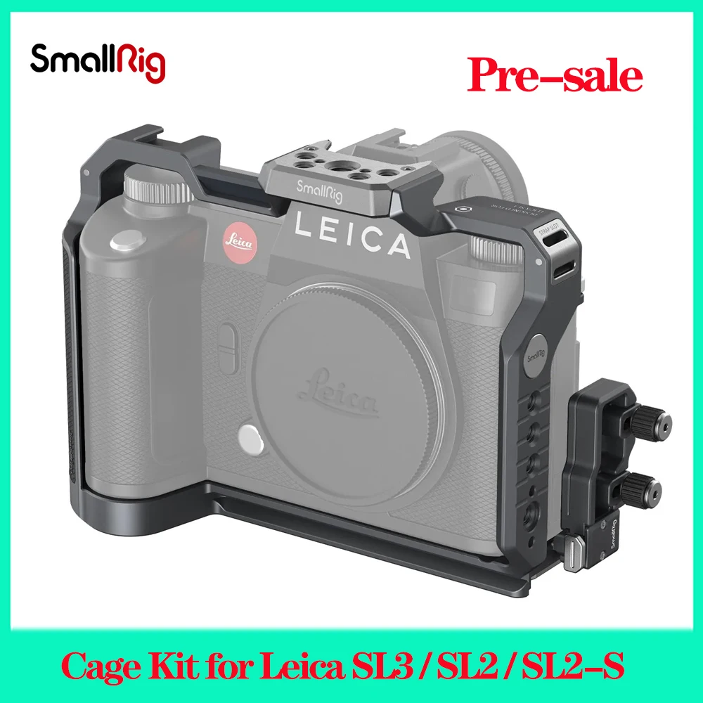 (Pre-Vendita) Kit Gabbia Smallrig Per Leica Sl3 / Sl2 / Sl2-S Arca-Piastra A Sgancio Rapido Svizzero Per Treppiedi Portatili Dji Rs Gimbals