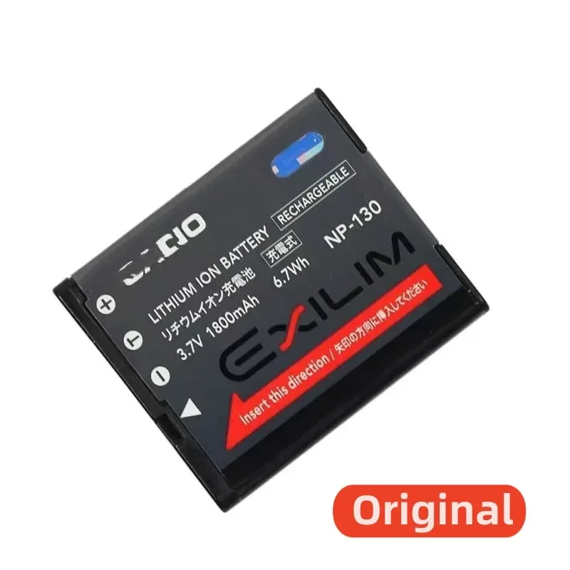 100% Оригинальный аккумулятор для фотоаппарата CASIO NP-130 H35 ZR100 ZR200 ZR300 ZR400 ZR410 ZR700 ZR1000 ZR1500 ZR2000 ZR5500
