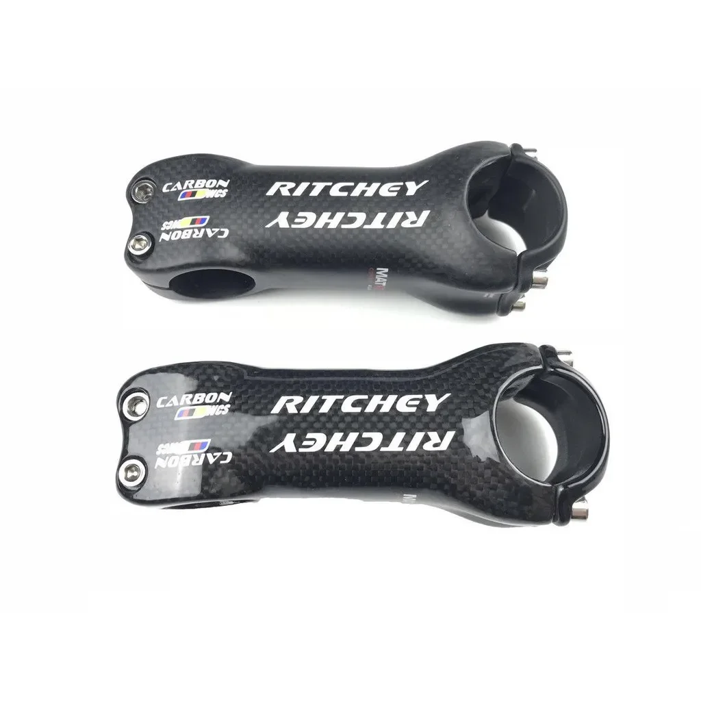 Full Carbon 3k Glossy Fiber Bike Stem MTB Road Bike Stand 6&deg;/17&deg; Stem Road MTB Bicycle 70-120mm bicycle stem