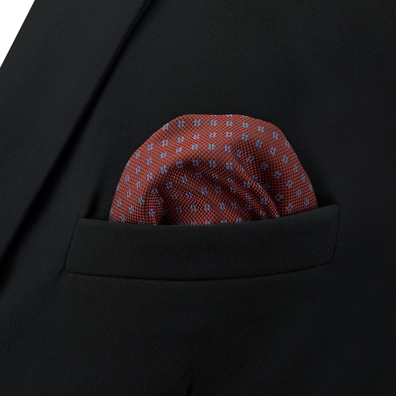Colorful Mens Pocket Square Multicolor Dot Paisley Classic Wedding Handkerchief Business Jacquard Hanky