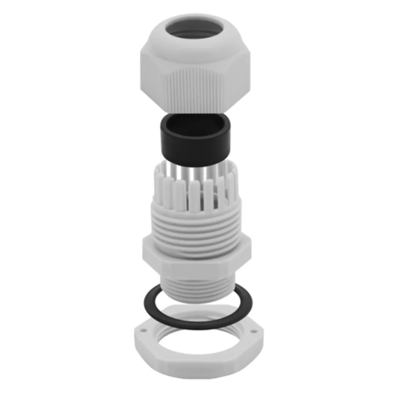 Cable Gland White 40 Set 10x M12 10x M16 M20 M25 x1.5mm IP67