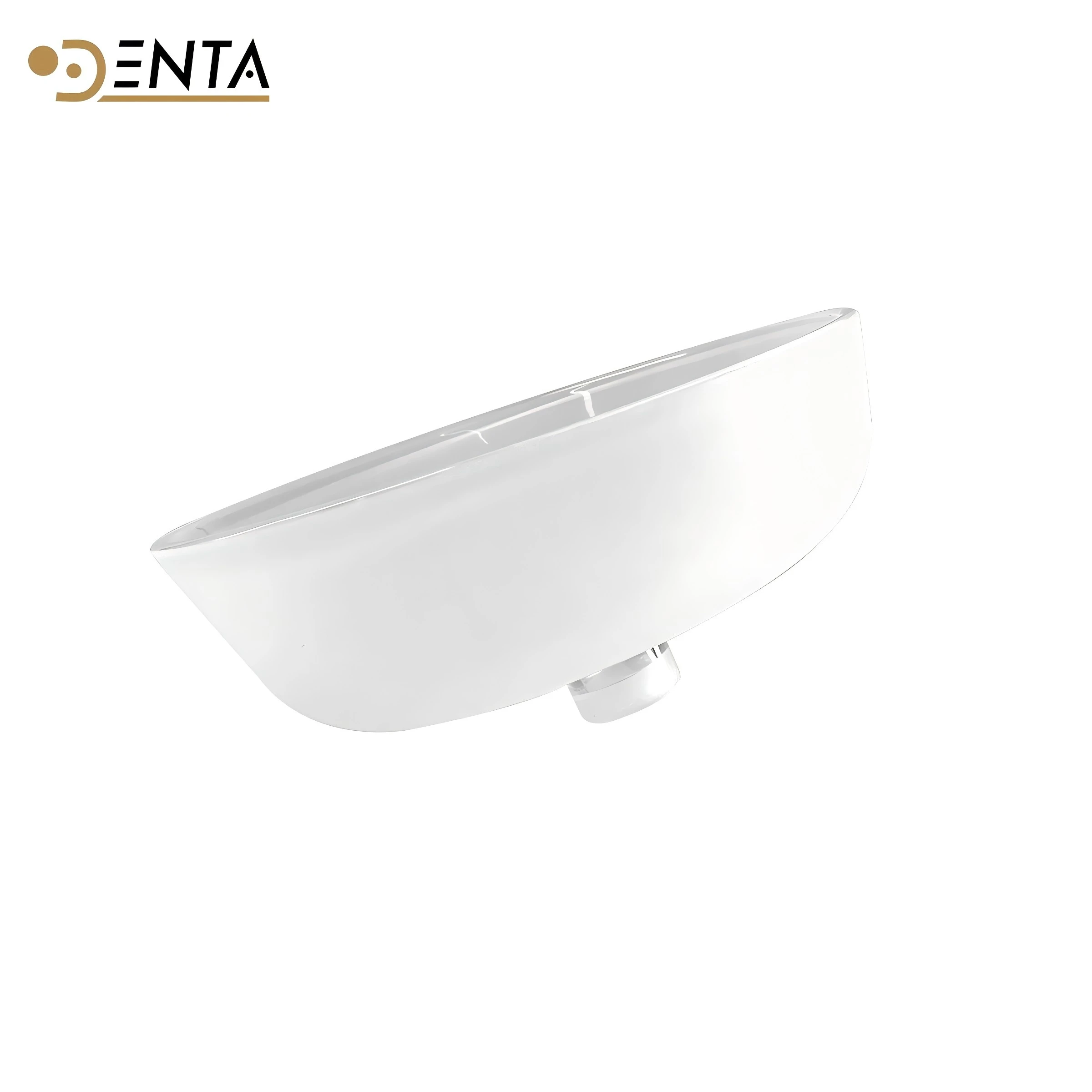 치과 유닛 의자 장비 부품용 범용 경사진 반투명 유리 침받이