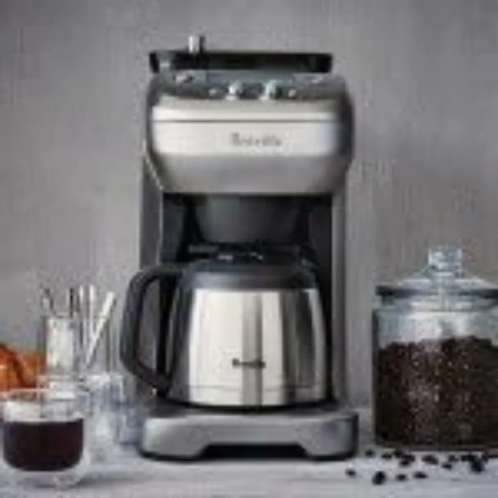 Grind Control Coffee Machine , Brushed Stainless Steel 4