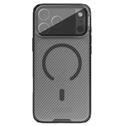 Magnetic Nillkin CamShield Prop Phone Case with Foldable Stand and Camera Protection - iPhone 17 Pro (Transparent)