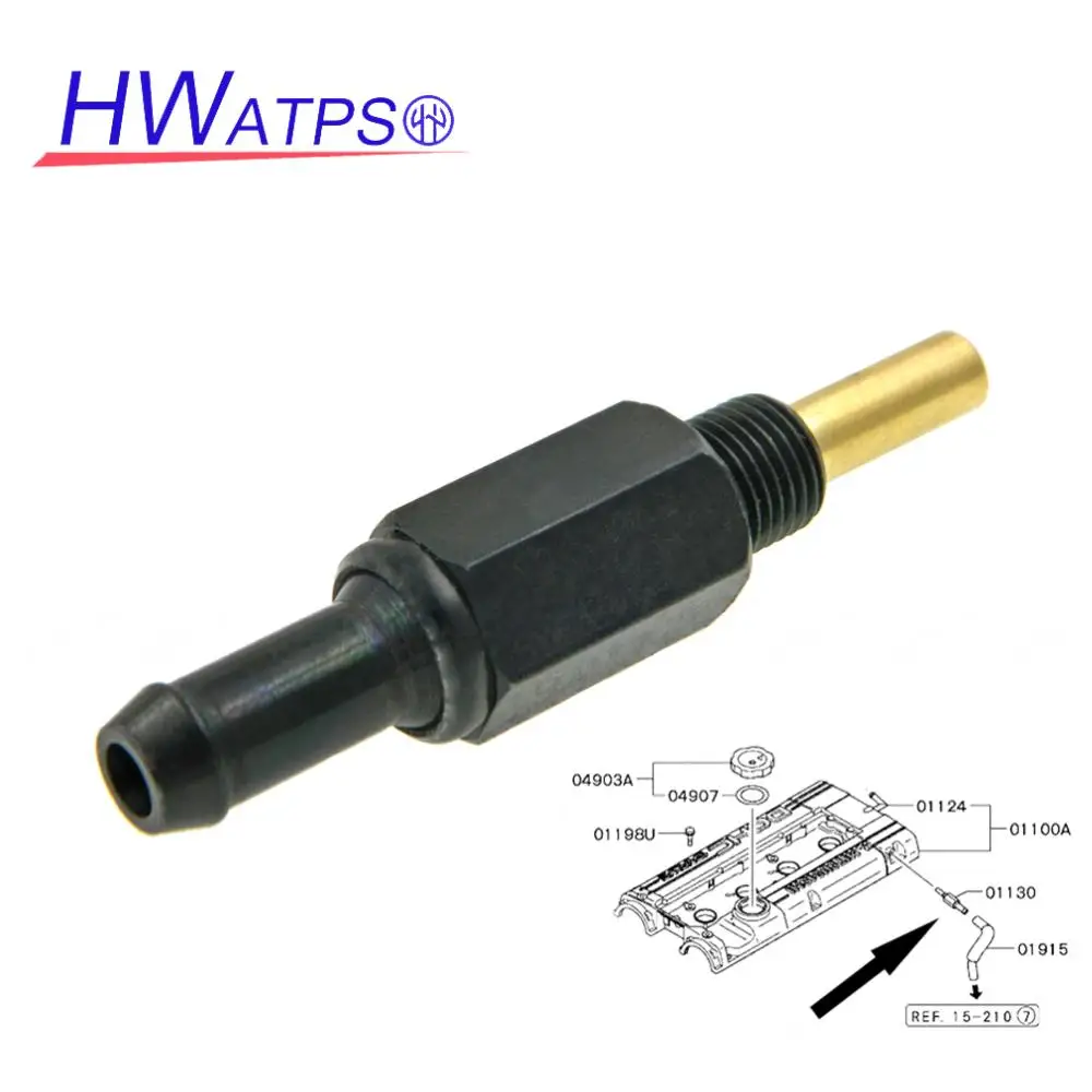 10Pcs Car Exhaust Valve PCV Valve 26740-26700 For Hyundai Accent Elantra Sonata Tucson Veloster Kia Rio 5 1.6L 2.0L 2001-2011