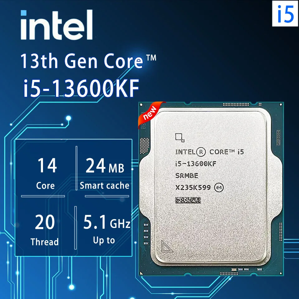 Intel Core i5-13600KF 3.5 GHz 14-Core LGA 1700 Processor