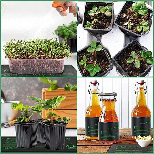 Digital Thermostat Combo Waterproof Seedling Warming Mat 7W Germination Heating  Pad Anti-corrosion for Indoor Plants Germination - AliExpress