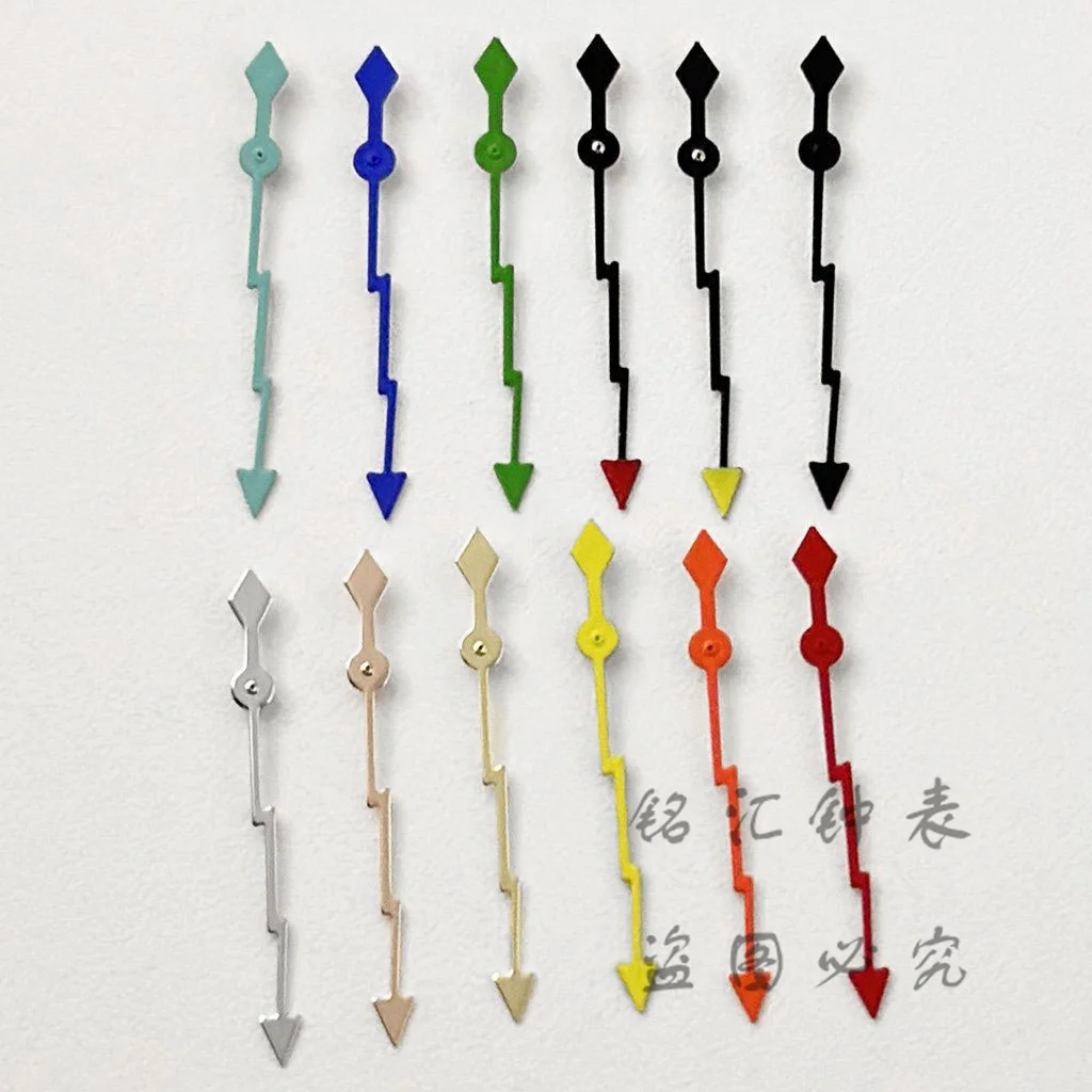 Watch Accessories NH35 13MM Hands Lightning Second Watches Needles Fit NH35 4R35 NH36 4R36 Movement Replacement Parts