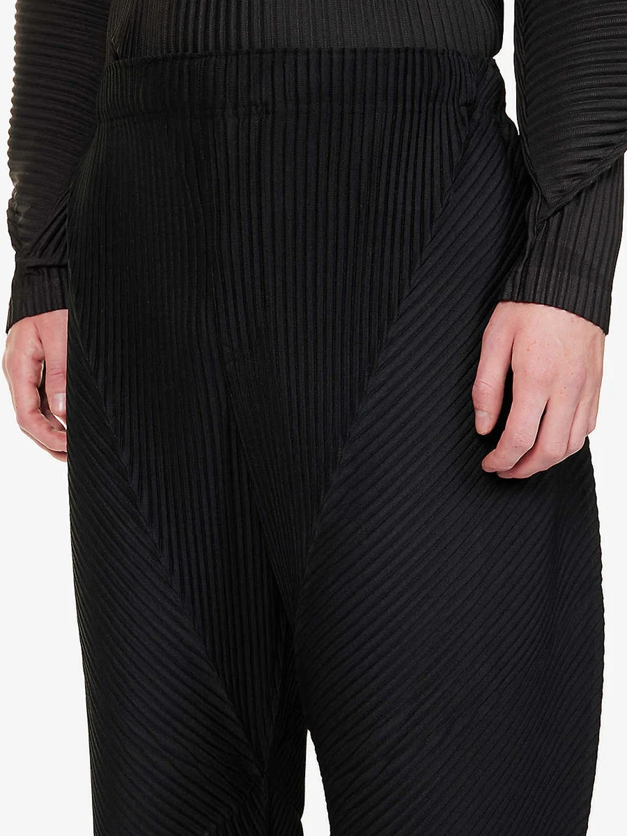 Miyake Pleated Homme Please Men's Pant New Pleated Casual Straight Long Pencil Pants 3