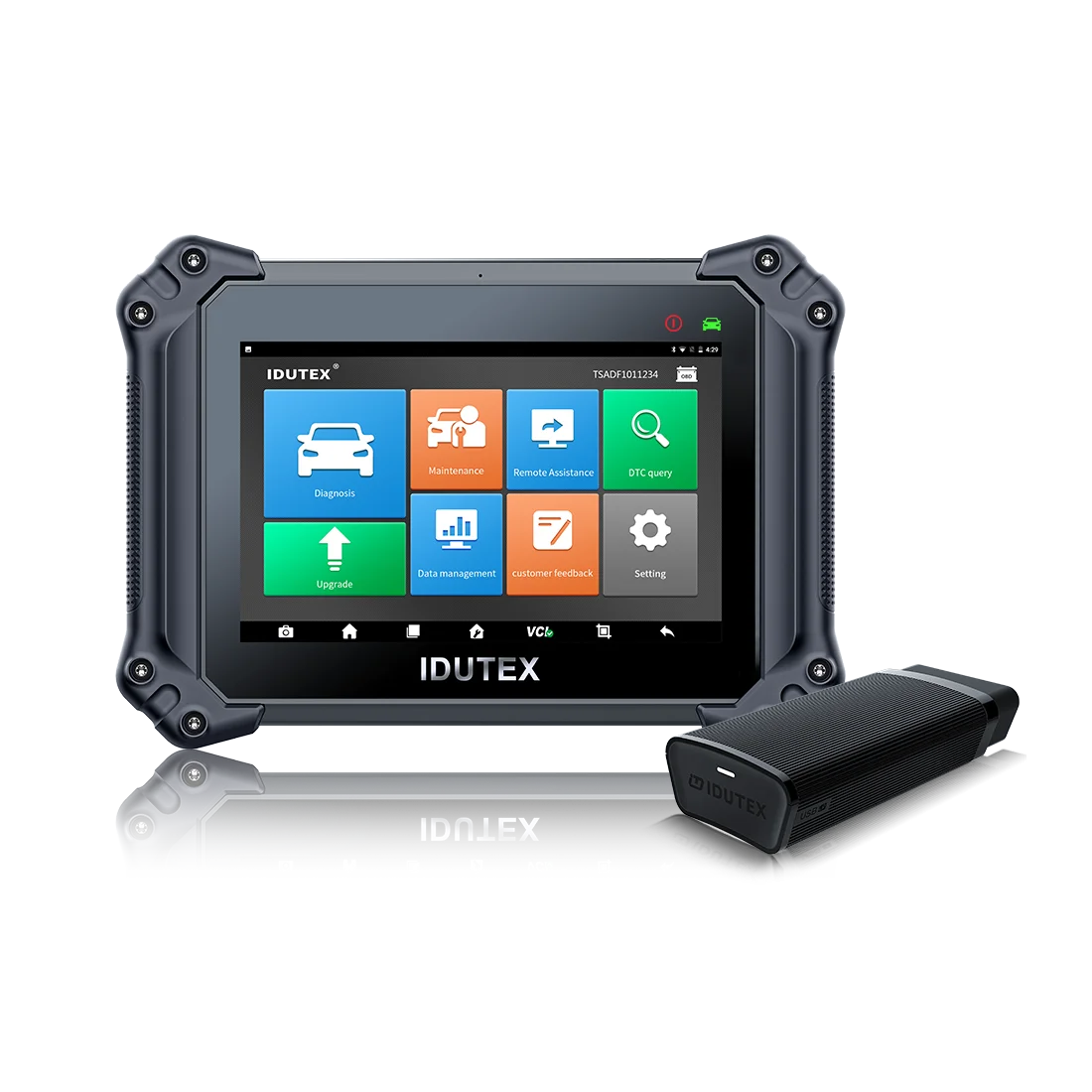 Idutex 소형 자동차 컴퓨터 진단 키트, DS810, 모든 차량용 블루투스 스캐너 2 개