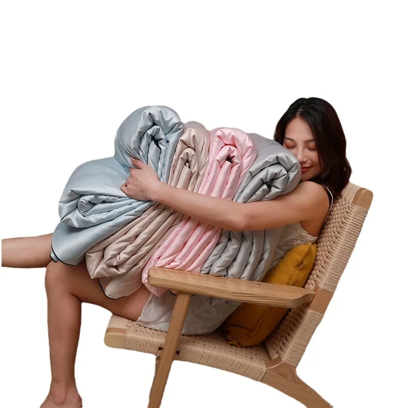 히알루론산 쿨 실크 이불, 여름 아이스 실크 뷰티 이불, 신제품 