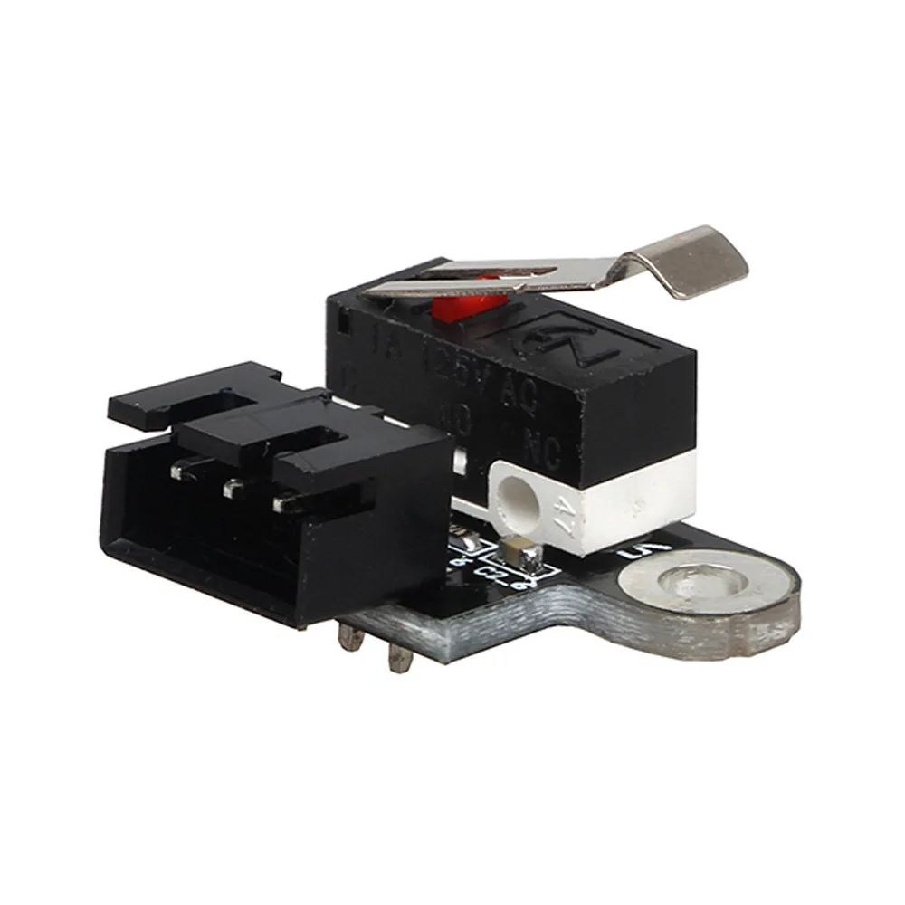 CNC 3018 Plus/3018 Pro/3018 Max/3D 프린터용 3핀 케이블이 포함된 미니 수직 기계식 리미트 스위치 1A 5V 엔드스톱.