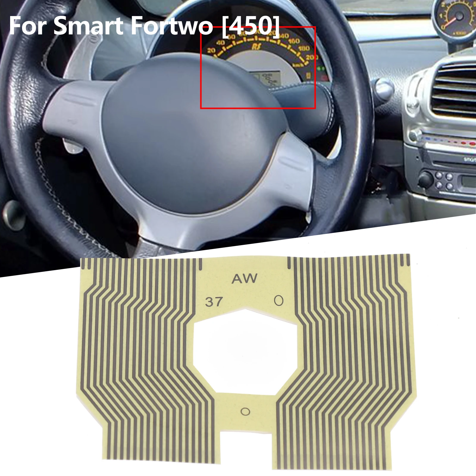 

Flat Cable For Smart Fortwo 450 Gauge Speedometer 110008872002 110008872003 Car Instrument Display Repair Cable