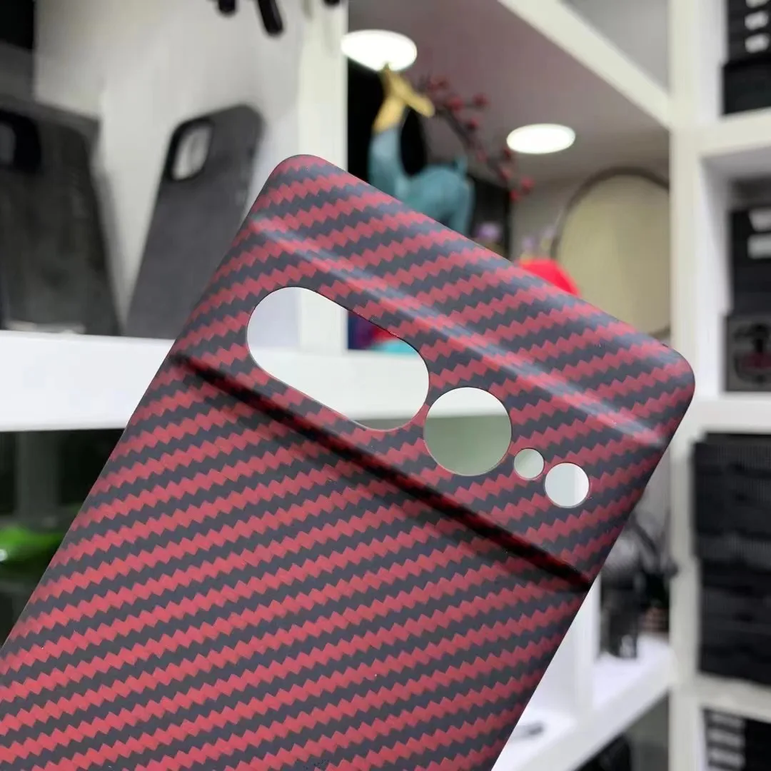 New! Real Aramid Fiber Carbon Fiber Phone For Google Pixel 7 Pro Ultra-thin Phone For Google Pixel7 CASE Cover