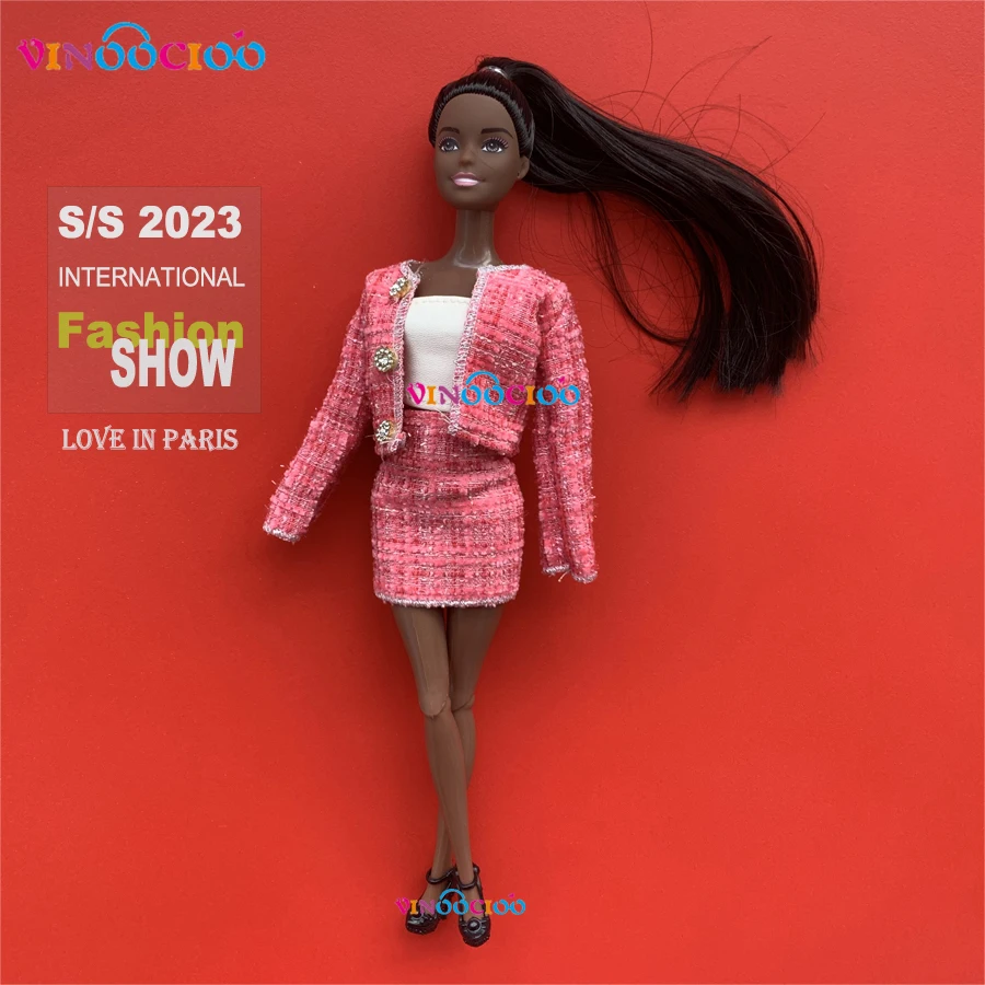 12inch American African Black Girl Doll 30cm Doll Joints Moveable Baby Doll Toy Gift for Child Kids 3