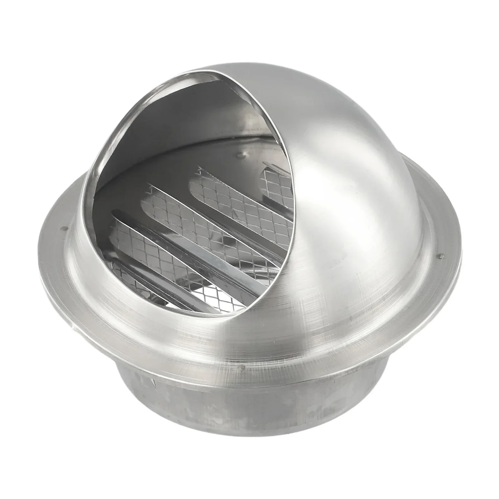 Ventilators Vent Cap Stainless Steel Exterior Wall Air Outlet Hood Rain and Wind Resistant Multiple Sizes Available